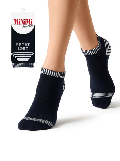 Носки женские х\б, Minimi носки, sport chic 4302 оптом