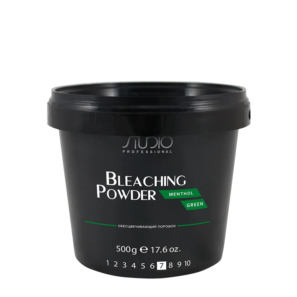 Обесцвечивающий порошок для волос «Menthol Green», 500 г KAPOUS