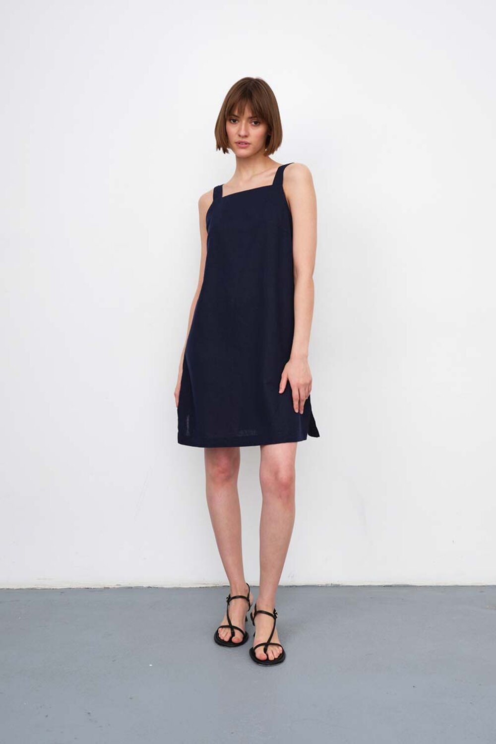 ст. цена5040руб.! RISE Сарафан D010_NAVI