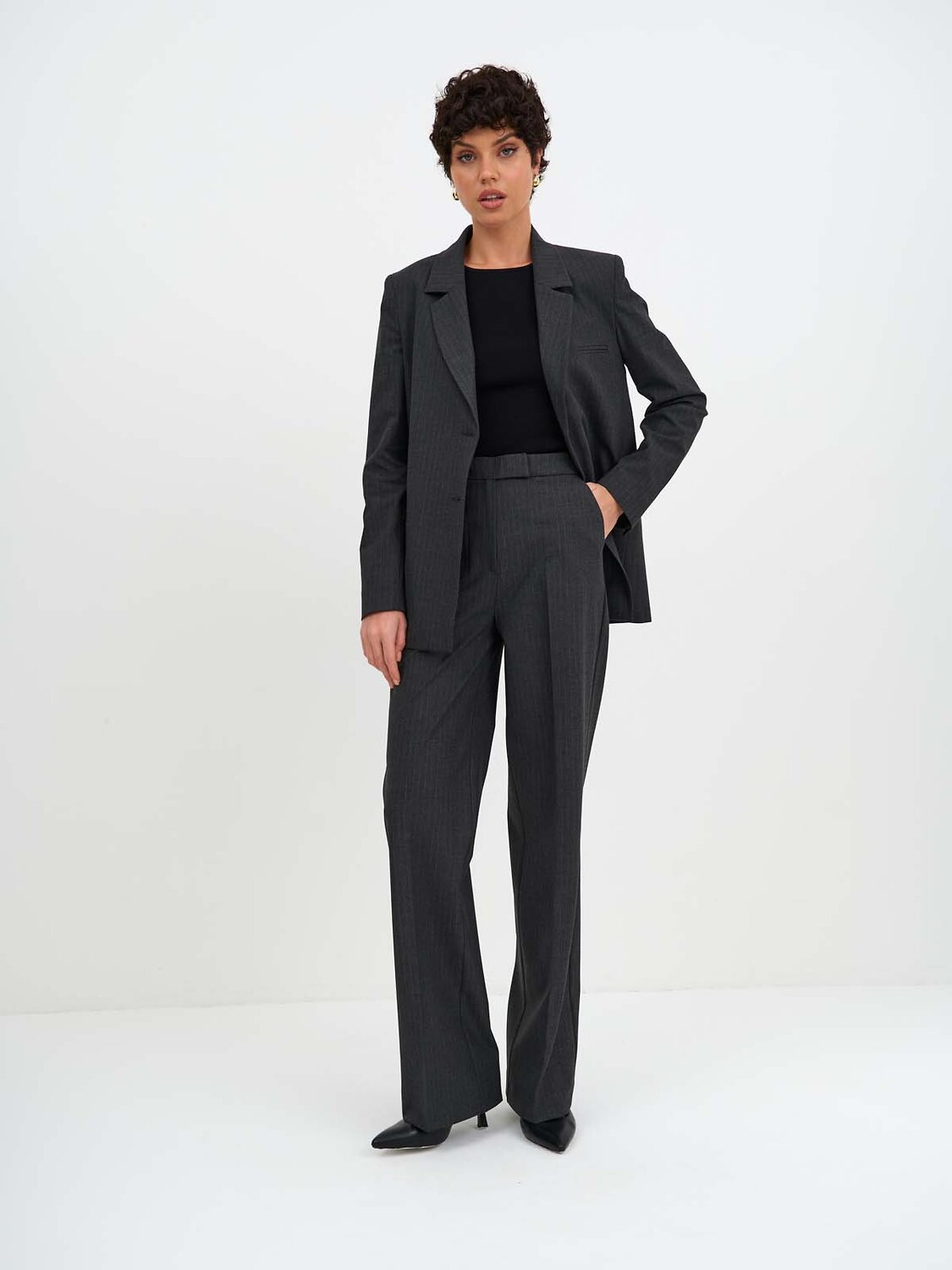 ст. цена4825руб.! RISE Брюки TR_17203_Dark Grey