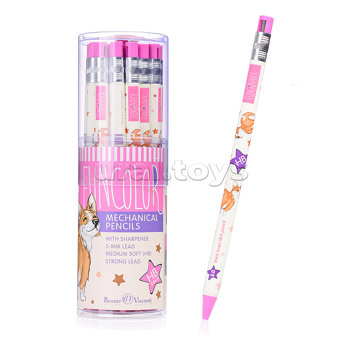 Карандаш механический цанговый с точилкой