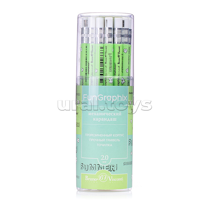 Карандаш механический цанговый с точилкой