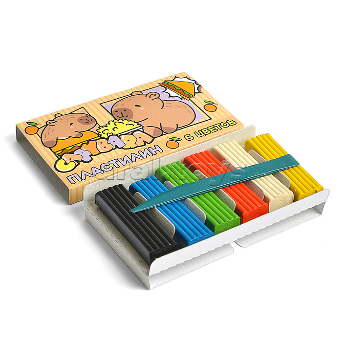 Пластилин 6 цветов