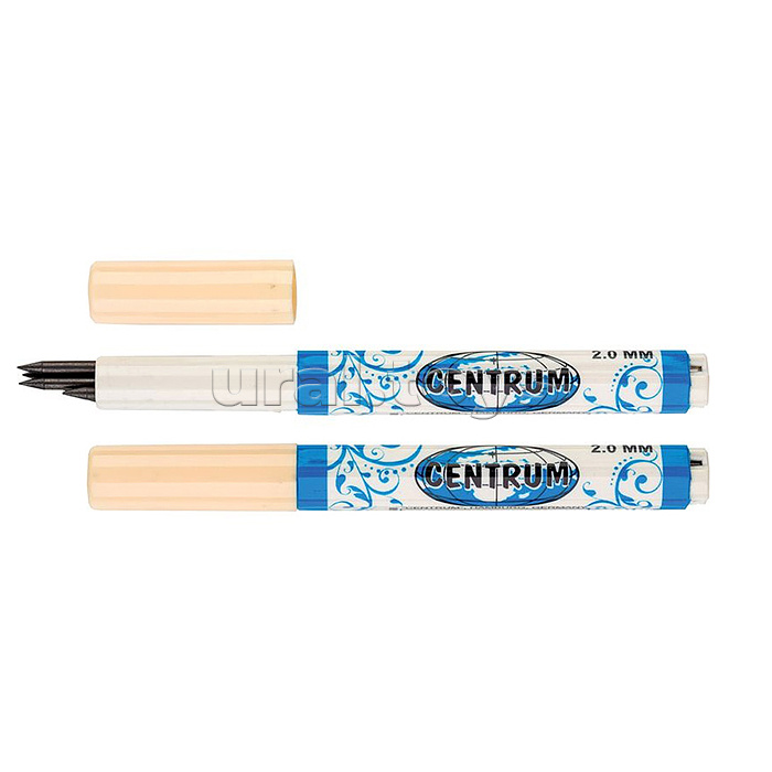 Грифель для механических цанговых карандашей 2,0х90 мм, НВ 6 шт.