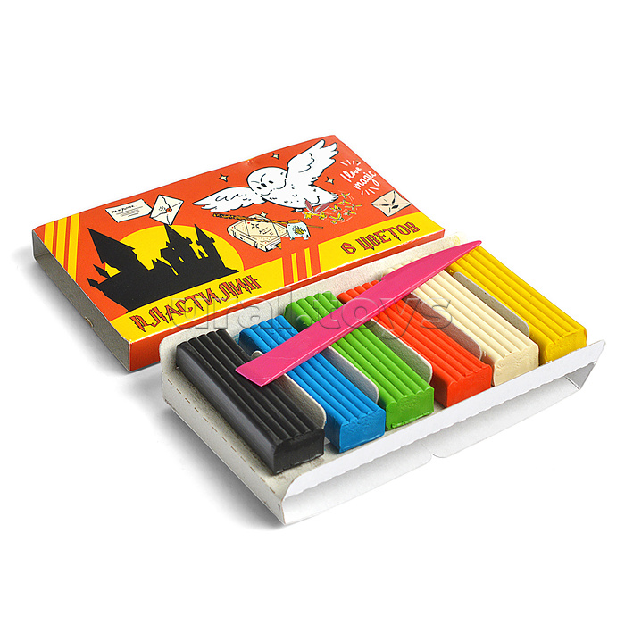 Пластилин 6 цветов