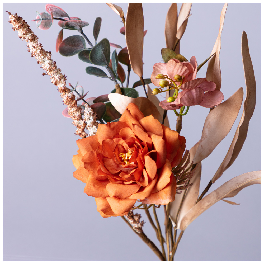 БУКЕТ ИСКУССТВЕННЫХ ЦВЕТОВ ВЫСОТА=43 СМ БЕЗ УПАКОВКИ (МАЛ=12ШТ./КОР=144ШТ.)