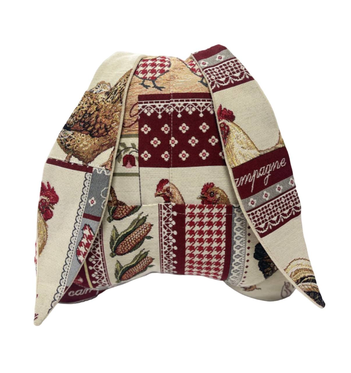 Мой кролик Петушки и курочки Подушка с карманом 2518365 New