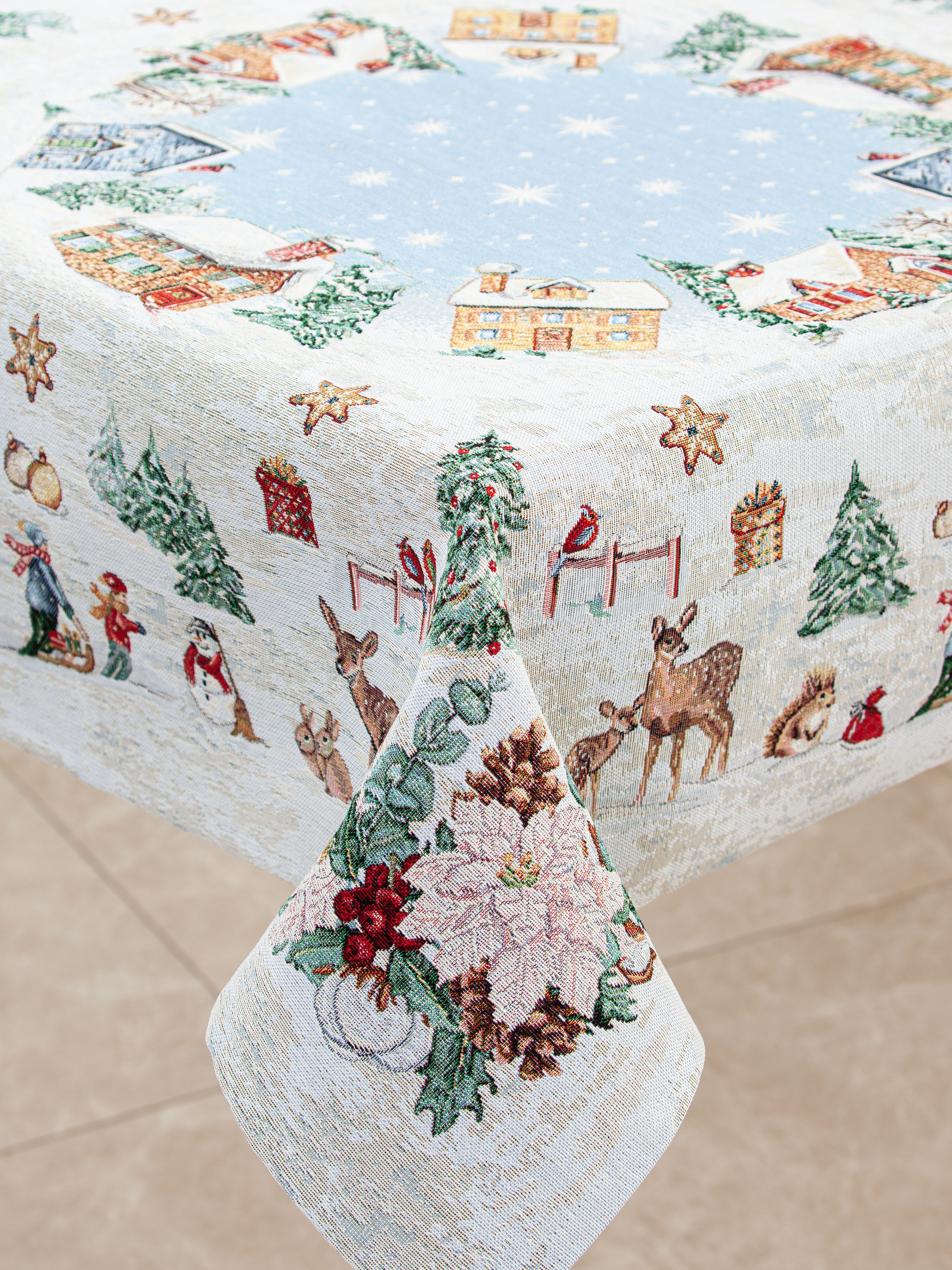 Зима в Простоквашино Салфетка 100х100 см 2105966