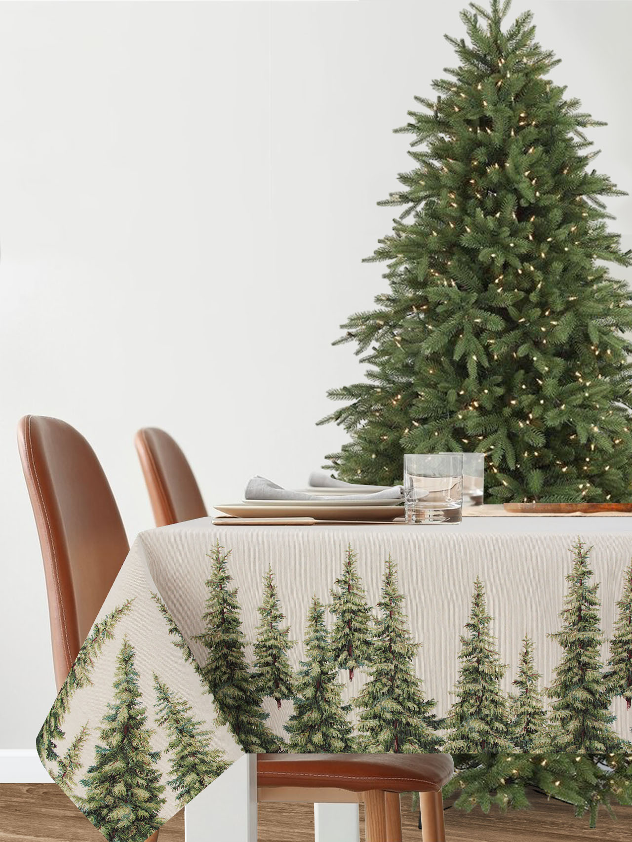 Питер Пэн Елочки Скатерть 140х240 см 2106779