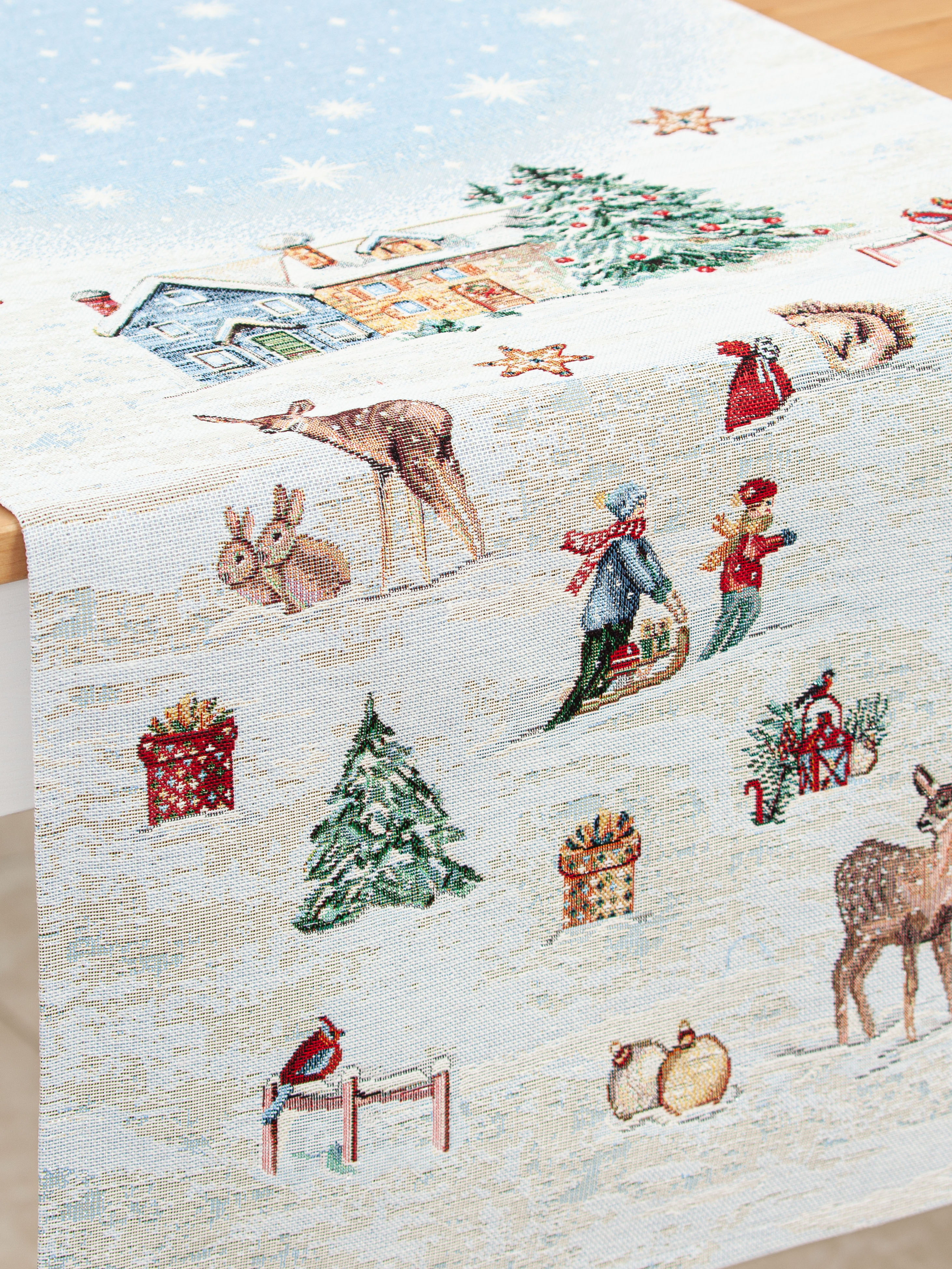 Зима в Простоквашино Салфетка 44х140 см 2105965