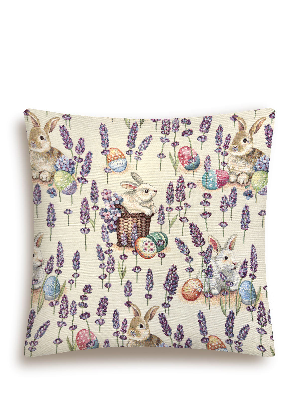 Лавандово-сиреневое настроение Наволочка 45х45 см Н/Р Белый 2103232