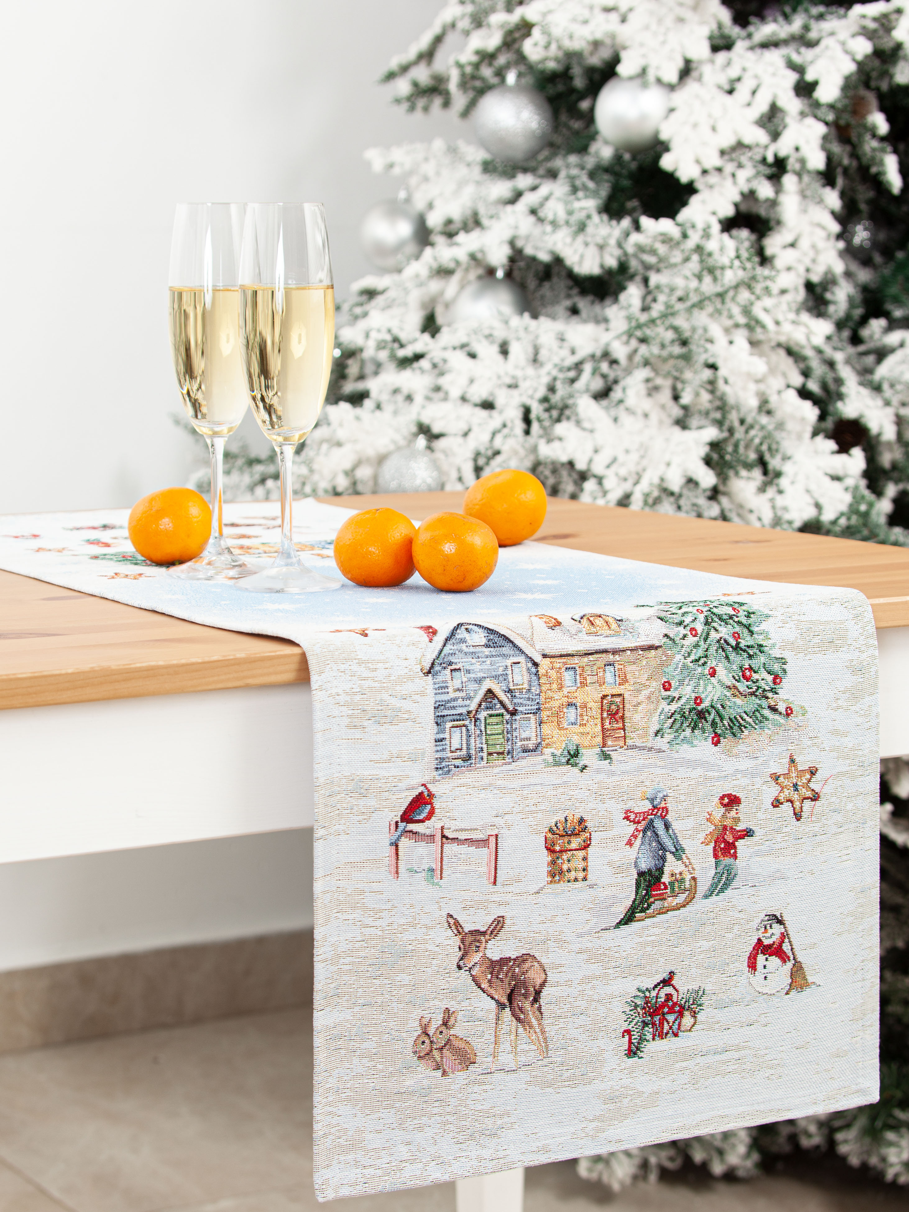 Зима в Простоквашино Салфетка 40х100 см 2105967