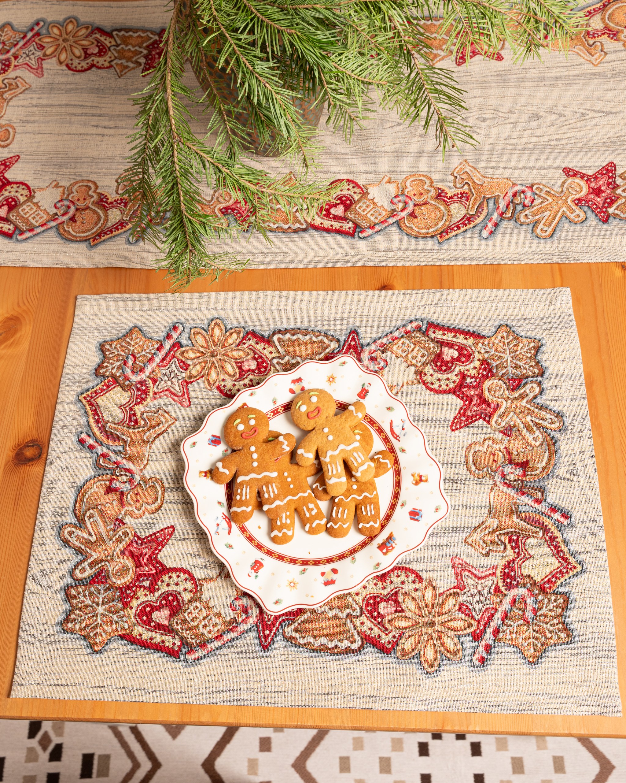 Имбирное печенье Комплект салфеток 2шт 35х45 см 2103903
