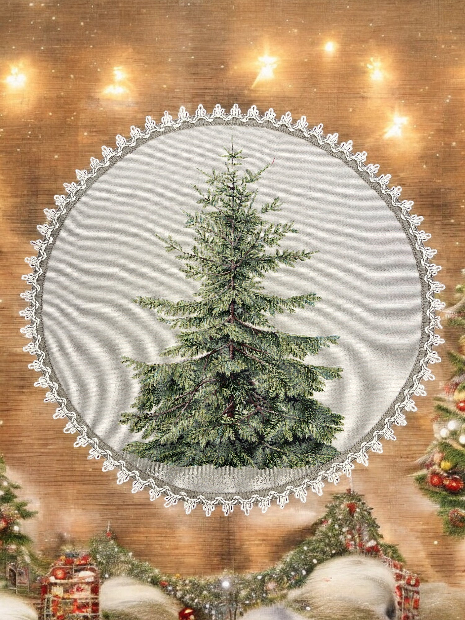 Питер Пэн Ель Салфетка круглая д45 см 2107833