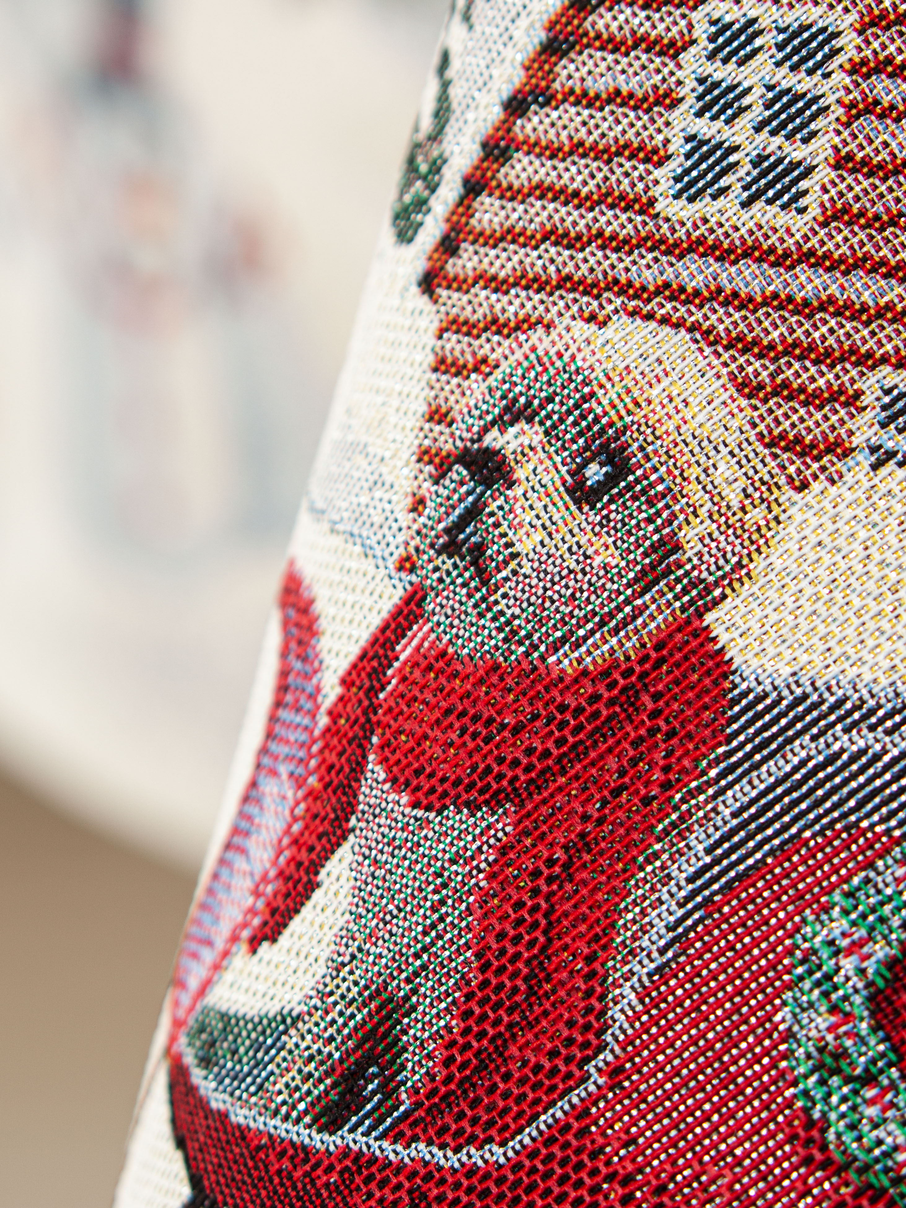 Олененок с птичкой Снеговик Скатерть 140х180 см 2105786