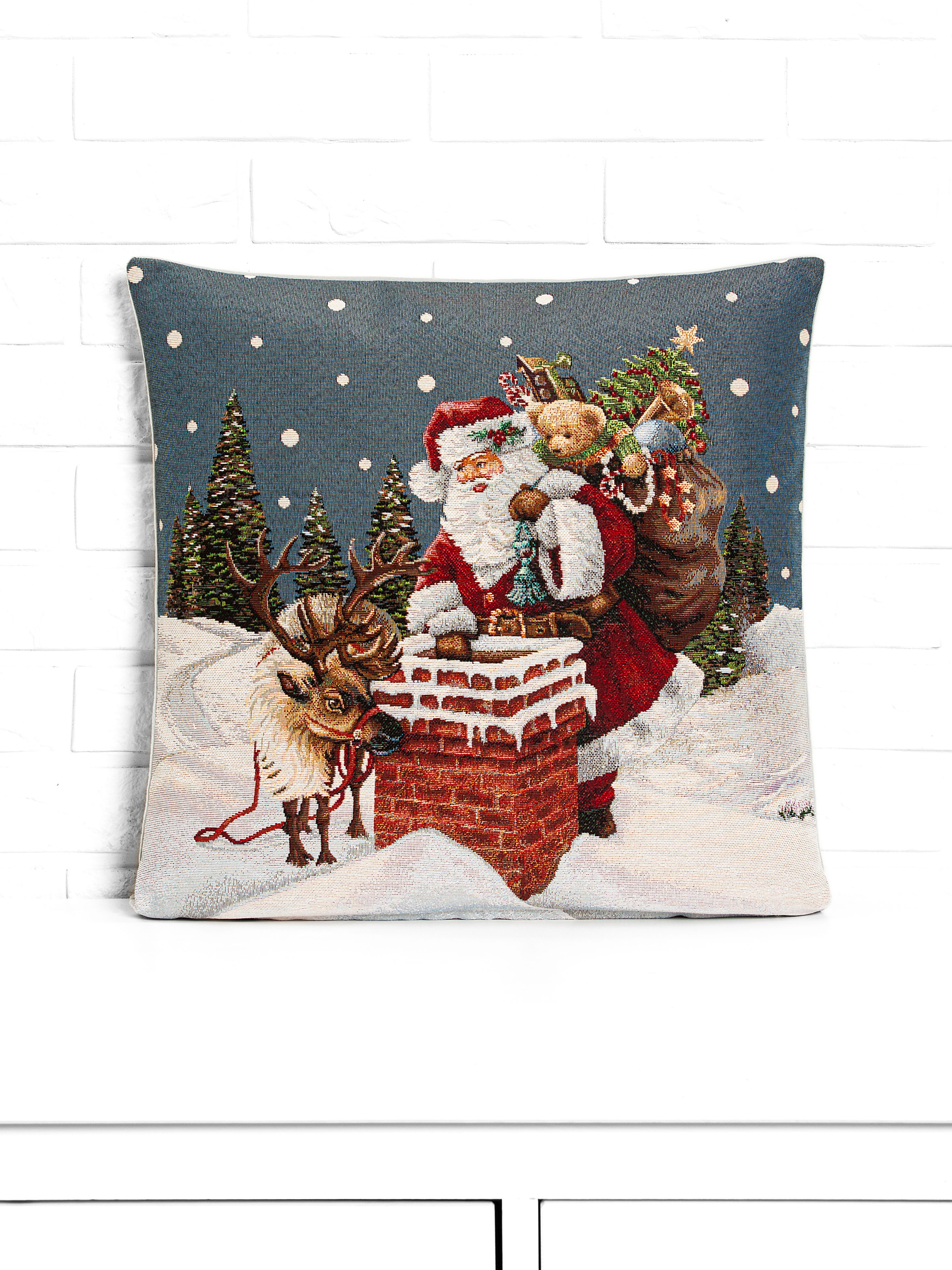 Ночь подарков Снег Наволочка 45х45 см 2106952