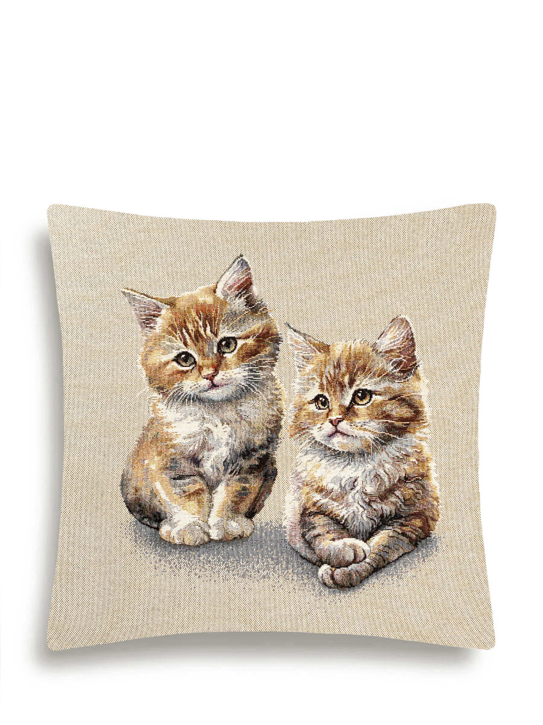 Сибирская кошка котята Наволочка 45х45 см 2520188 NEW