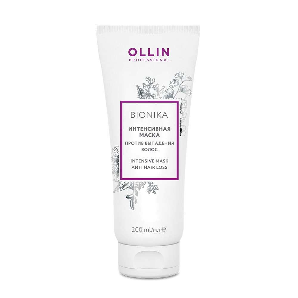 OLLIN Маска интенсивная против выпадения волос / BIONIKA 200 мл