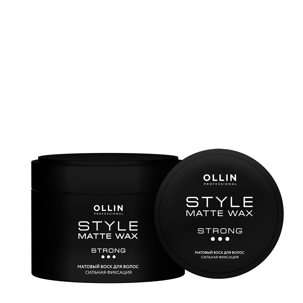 OLLIN Воск матовый сильной фиксации для волос / Strong Hold Matte Wax STYLE 50 г