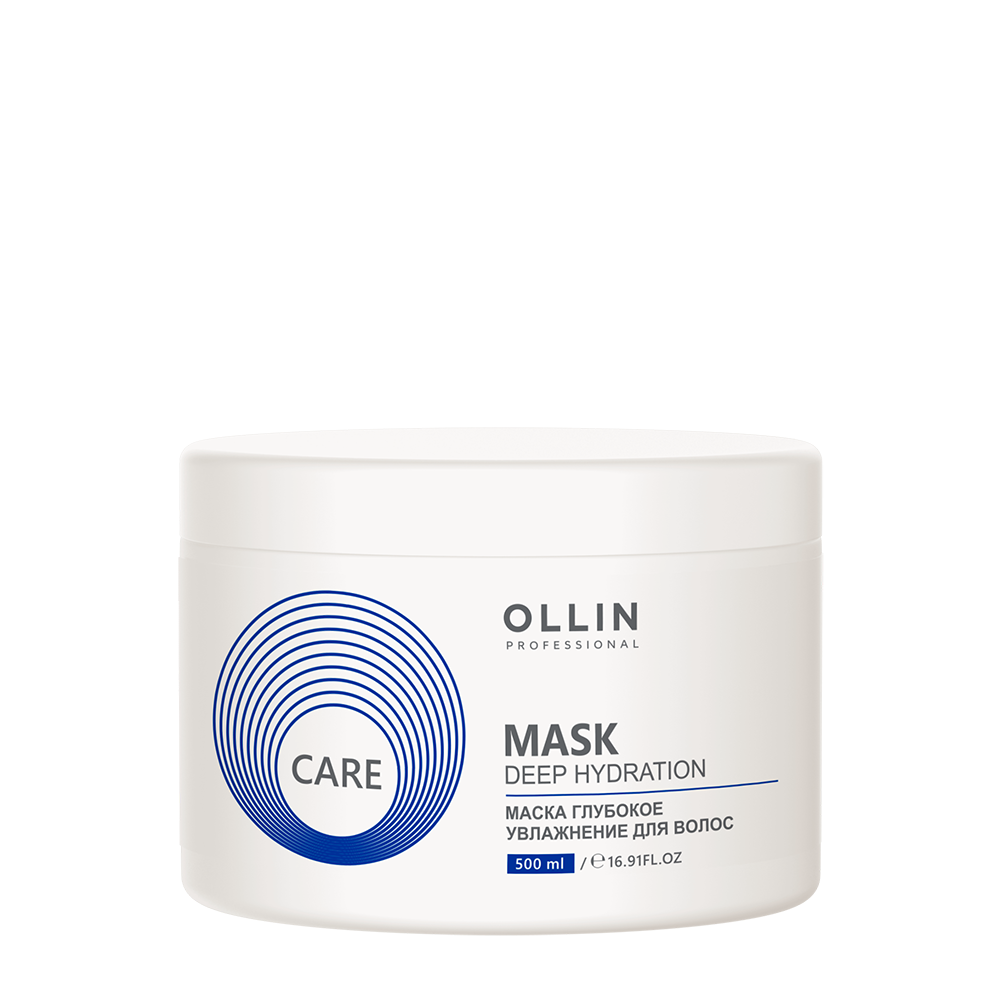 OLLIN Маска глубокое увлажнение для волос / CARE Deep Hydration Mask For Hair 500 мл
