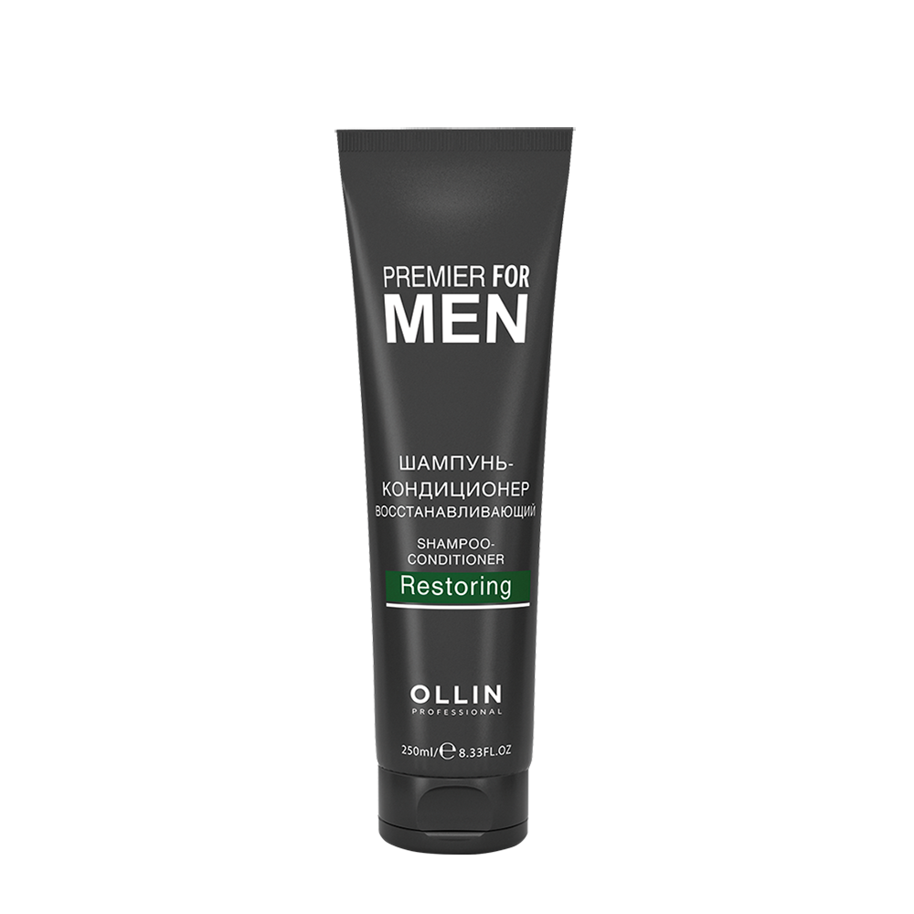 OLLIN Шампунь-кондиционер восстанавливающий, для мужчин / Shampoo-Conditioner Restoring PREMIER FOR MEN 250 мл