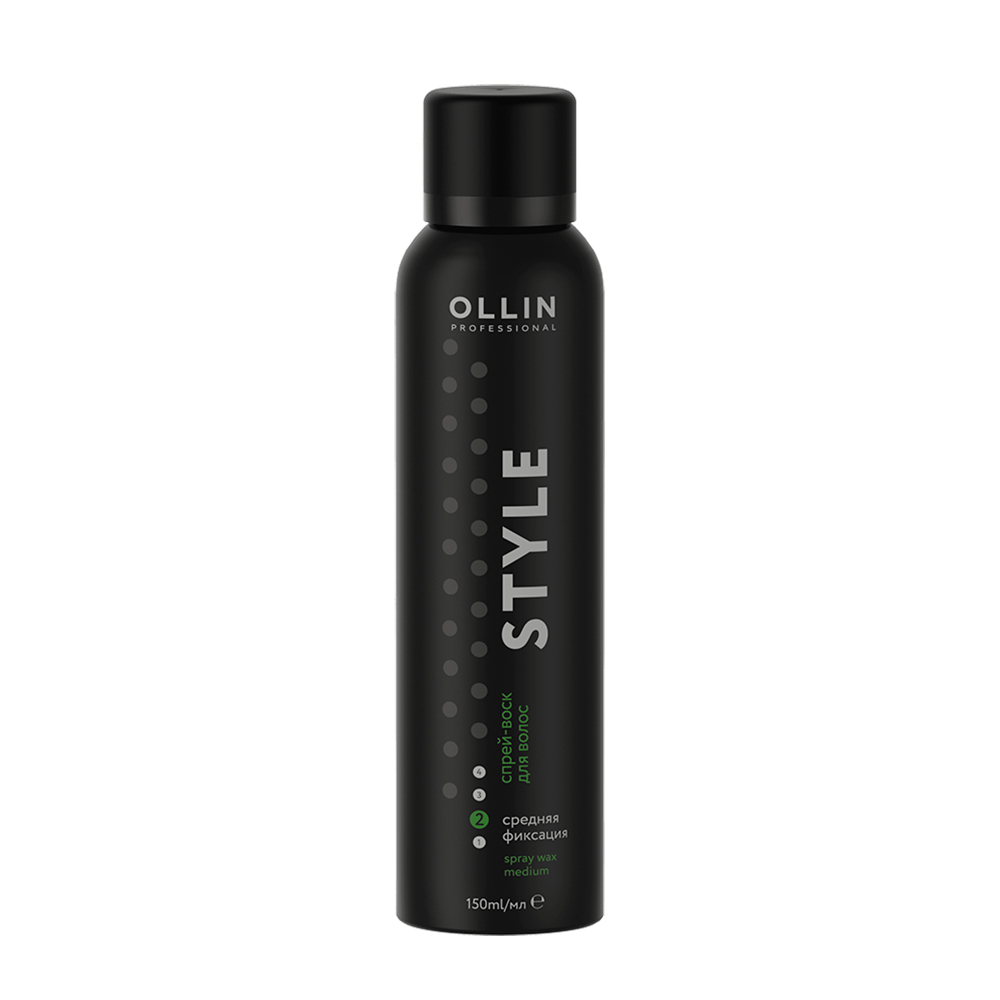 OLLIN Спрей-воск для волос средней фиксации / STYLE 150 мл