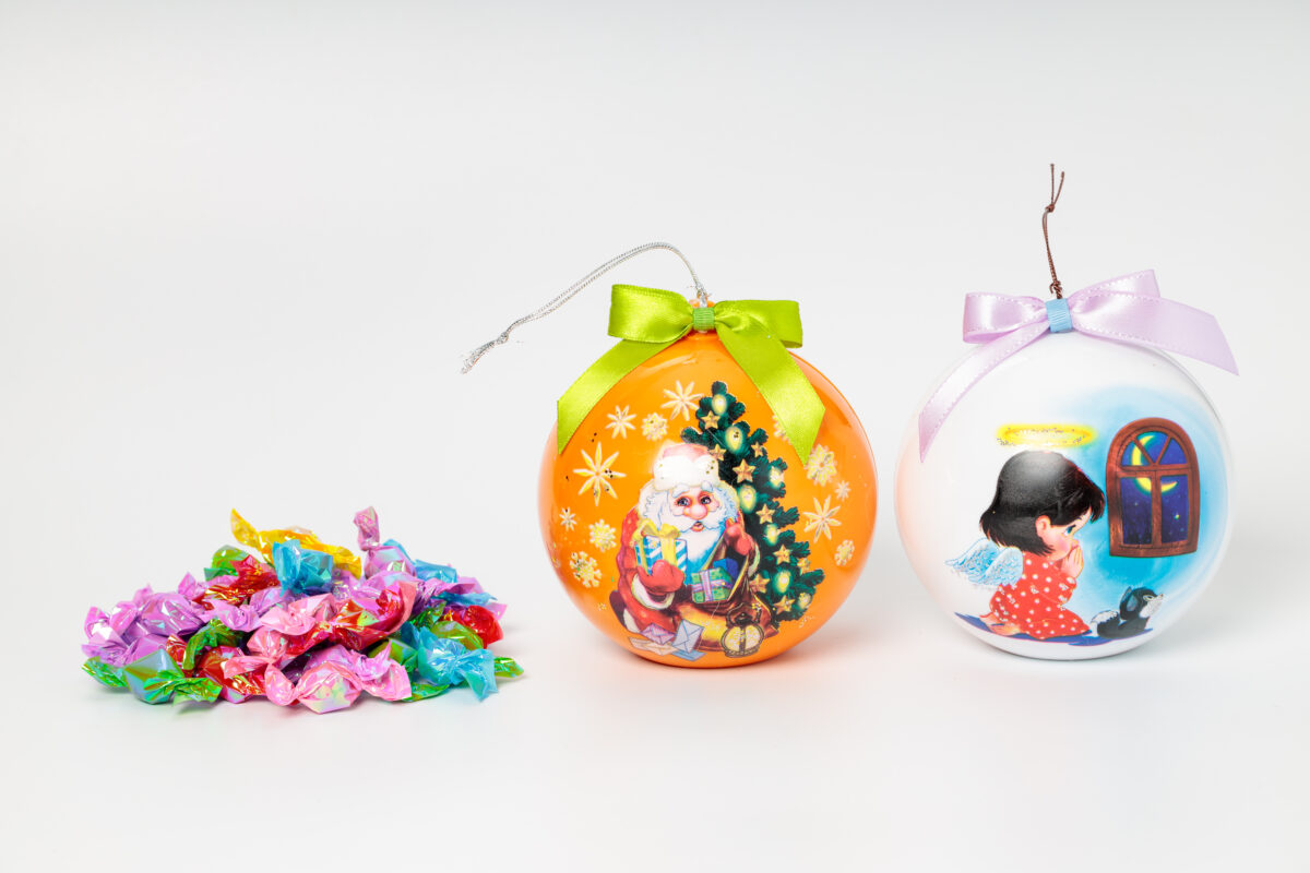 Конфеты глазированные «Russian Gift» (шар) 100 г