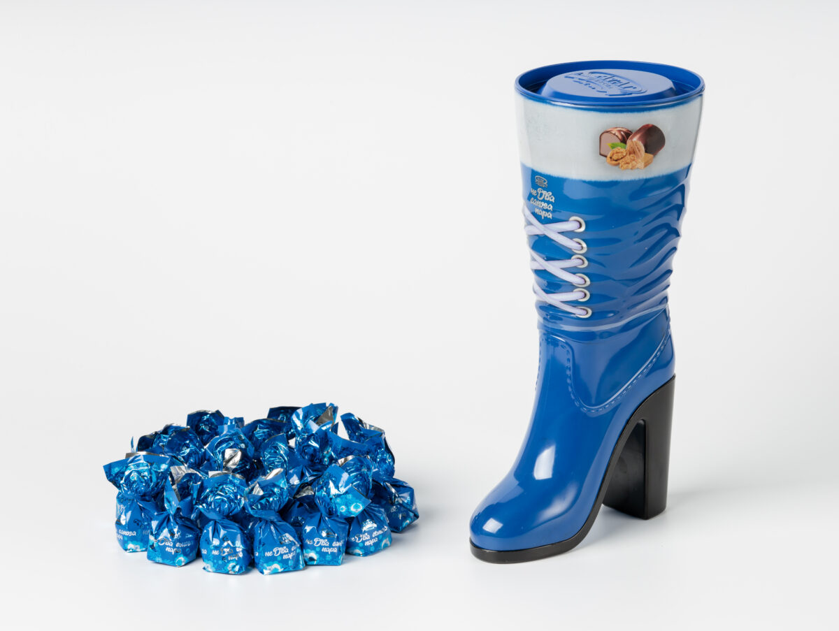 Конфеты глазированные «Не два сапога пара» (сапог) 150 г