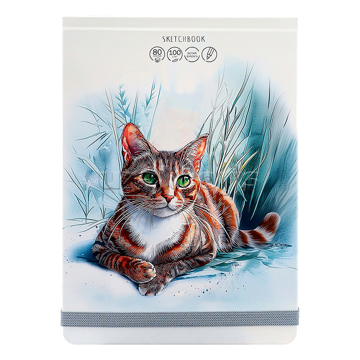 Скетчбук А5, 80л,