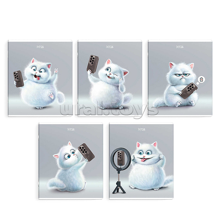 Тетрадь 48 л, клетка