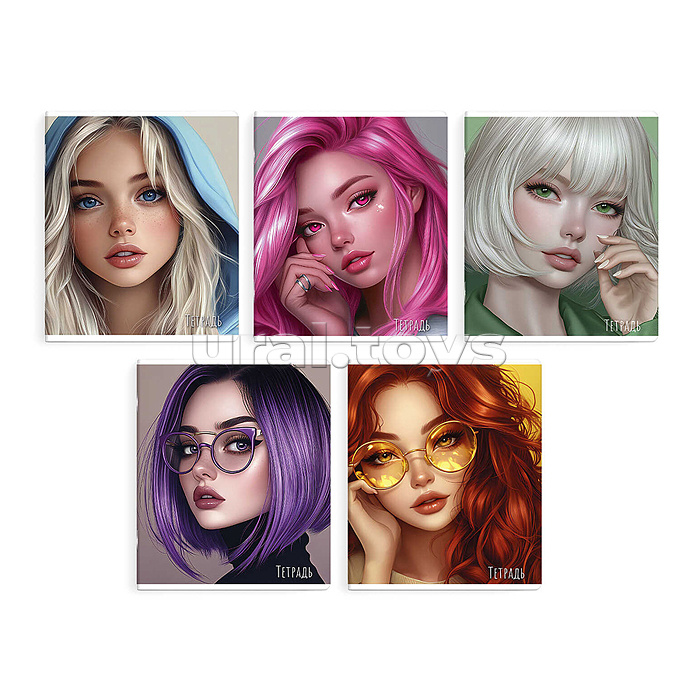 Тетрадь 48 л, клетка