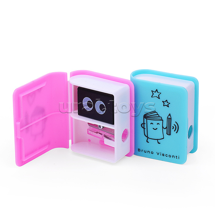 Точилка с контейнером и ластиком