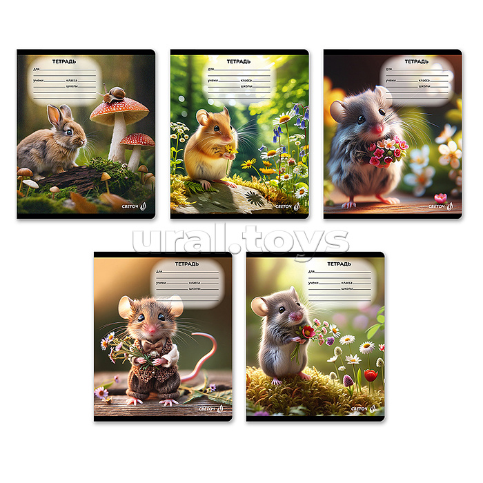 Тетрадь 18л. клетка