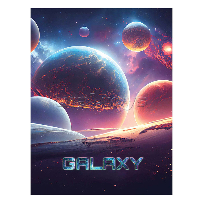 Тетрадь 120л., клетка