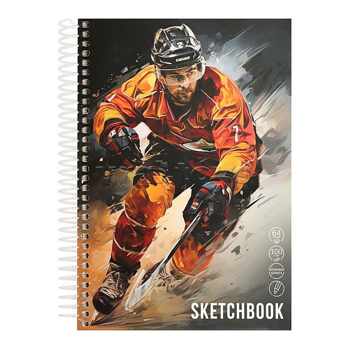 Скетчбук А5, 64л,