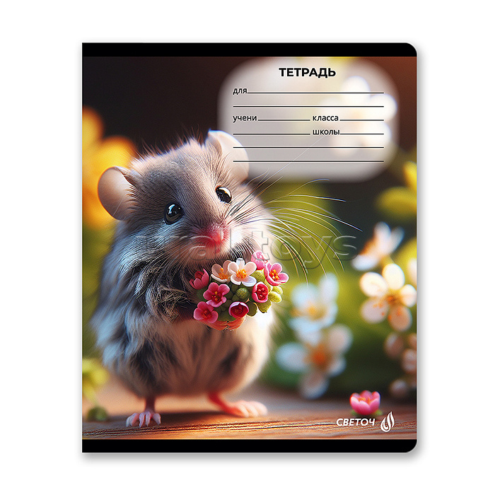 Тетрадь 18л. клетка