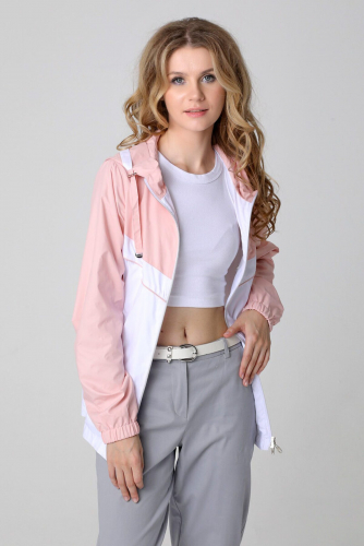 Ст.цена 3500р. Ветровка DIZZYWAY, 973400 24140 Белый/розовый