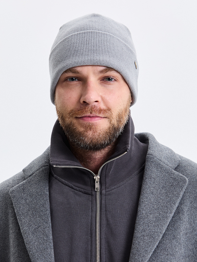 Шапка двойная с шерстью мериноса ESM 25345