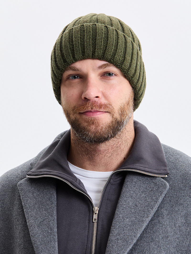 Шапка на флисе с кашемиром ESM 25348