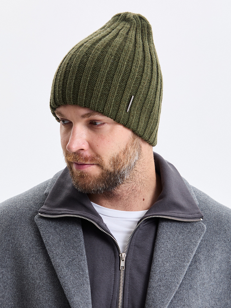 Шапка двойная с кашемиром ESM 25350