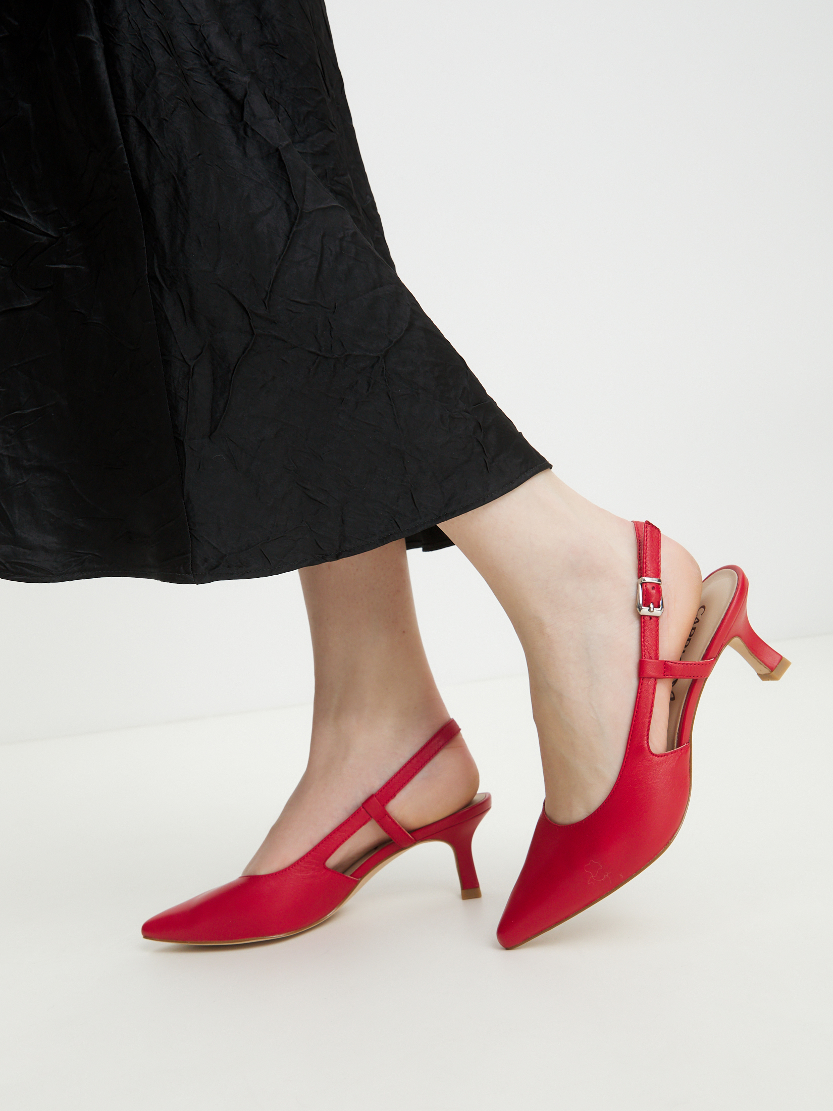 4845 р. 8500 р. Женские туфли с открытой пяткой (слинг-бэк) CAPRICE GILLIAN