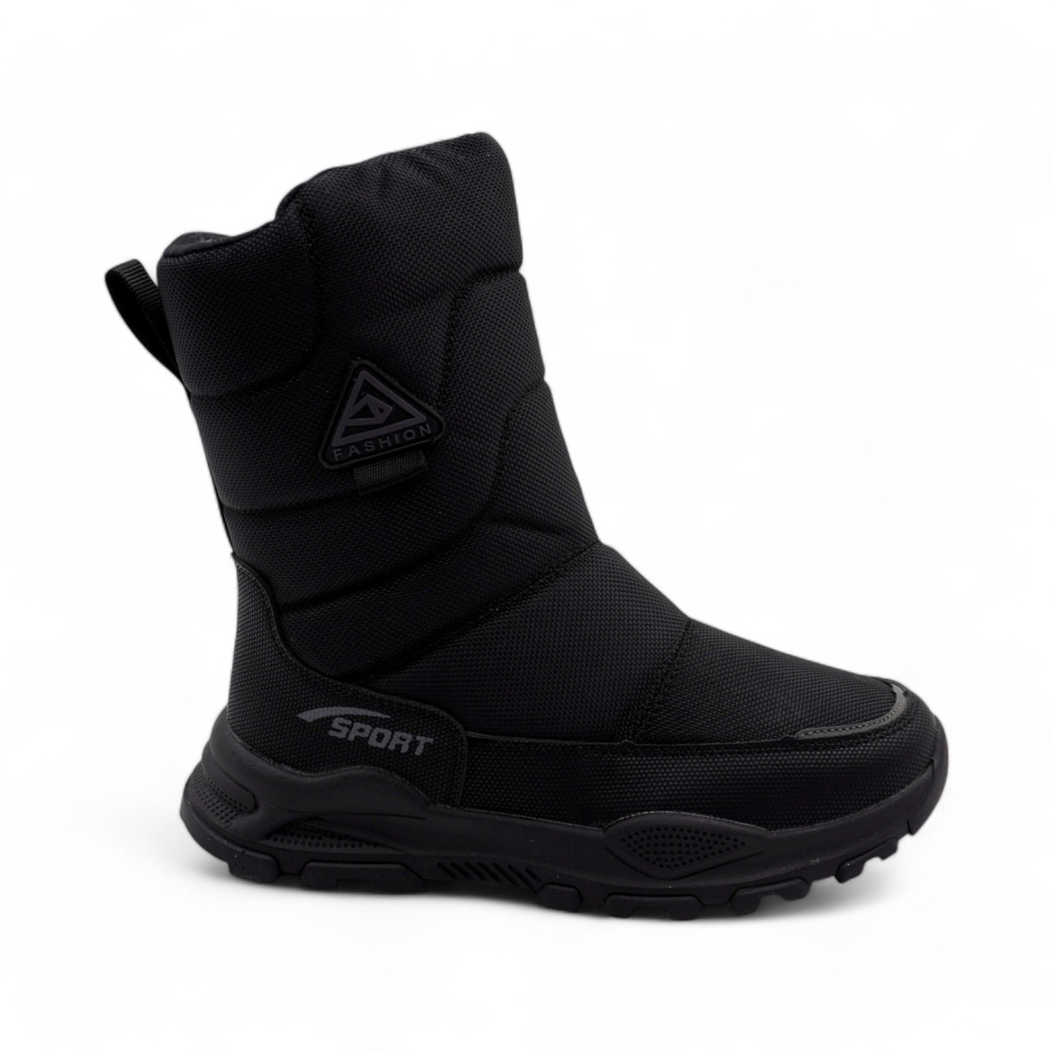 Ботинки мембранные на меху ХМ910-3-1 черный