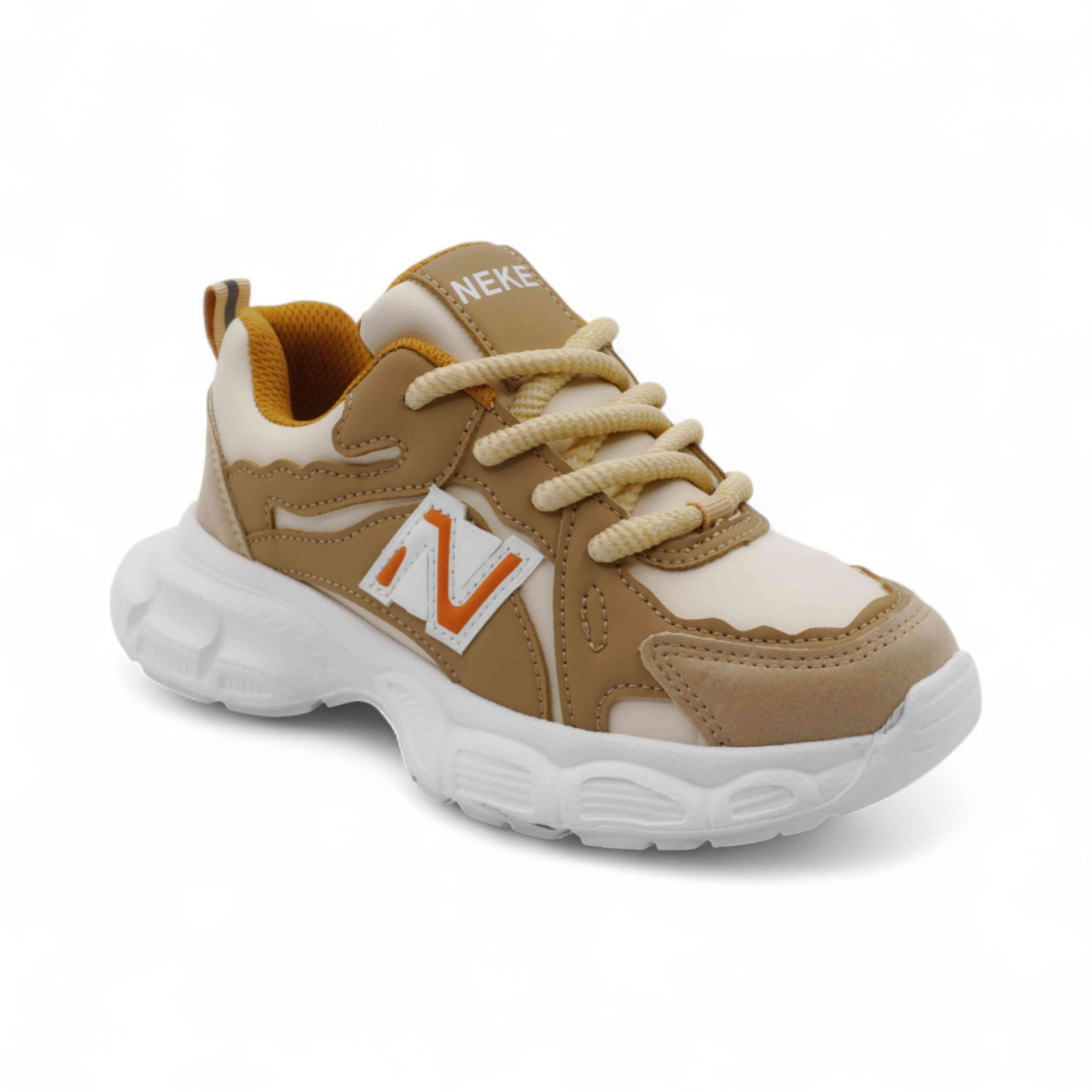 Кроссовки 9067-12 бежевые