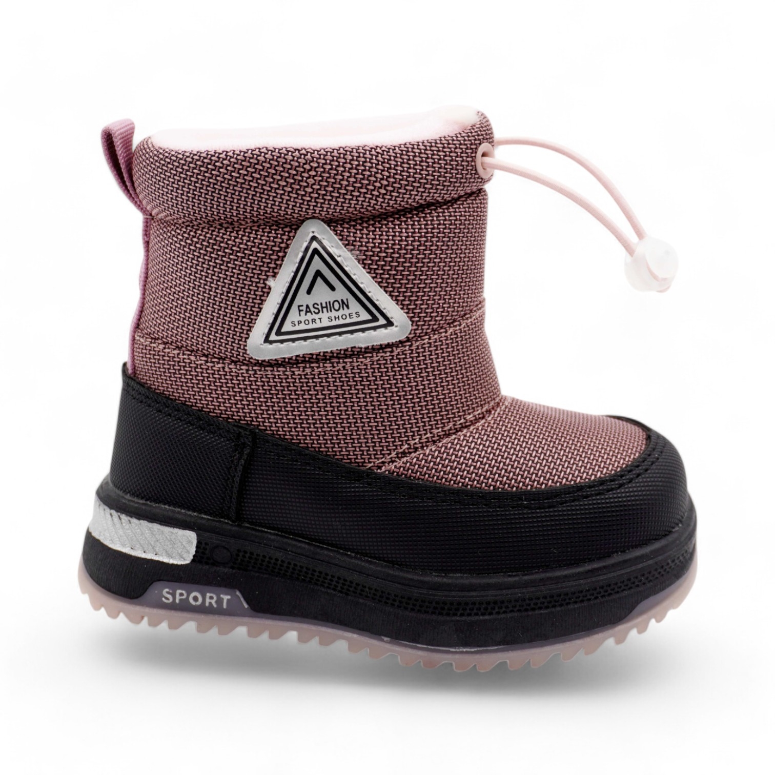 Дутики мембранные на меху XV878-1-3 темно розовый