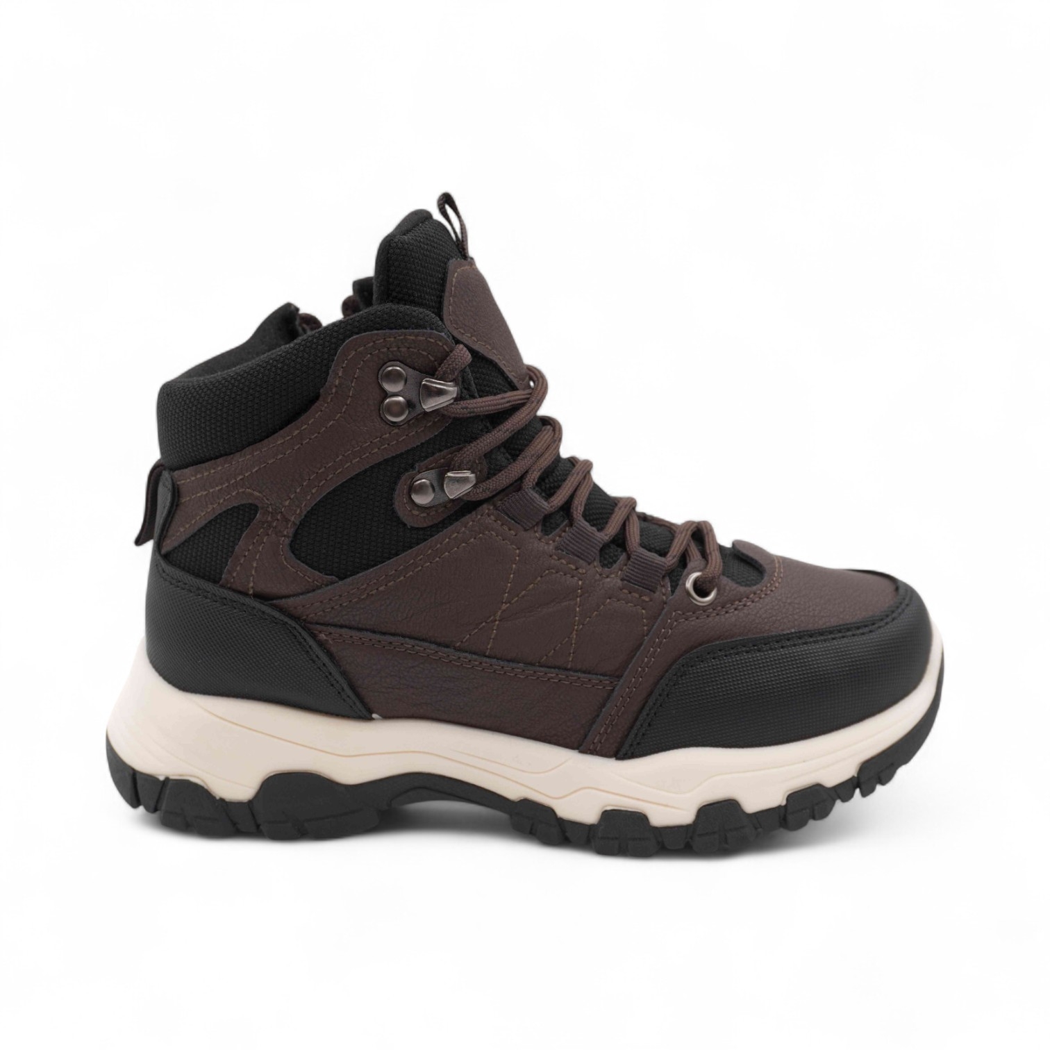 Кроссовки зимние на меху 1922-8 коричневые