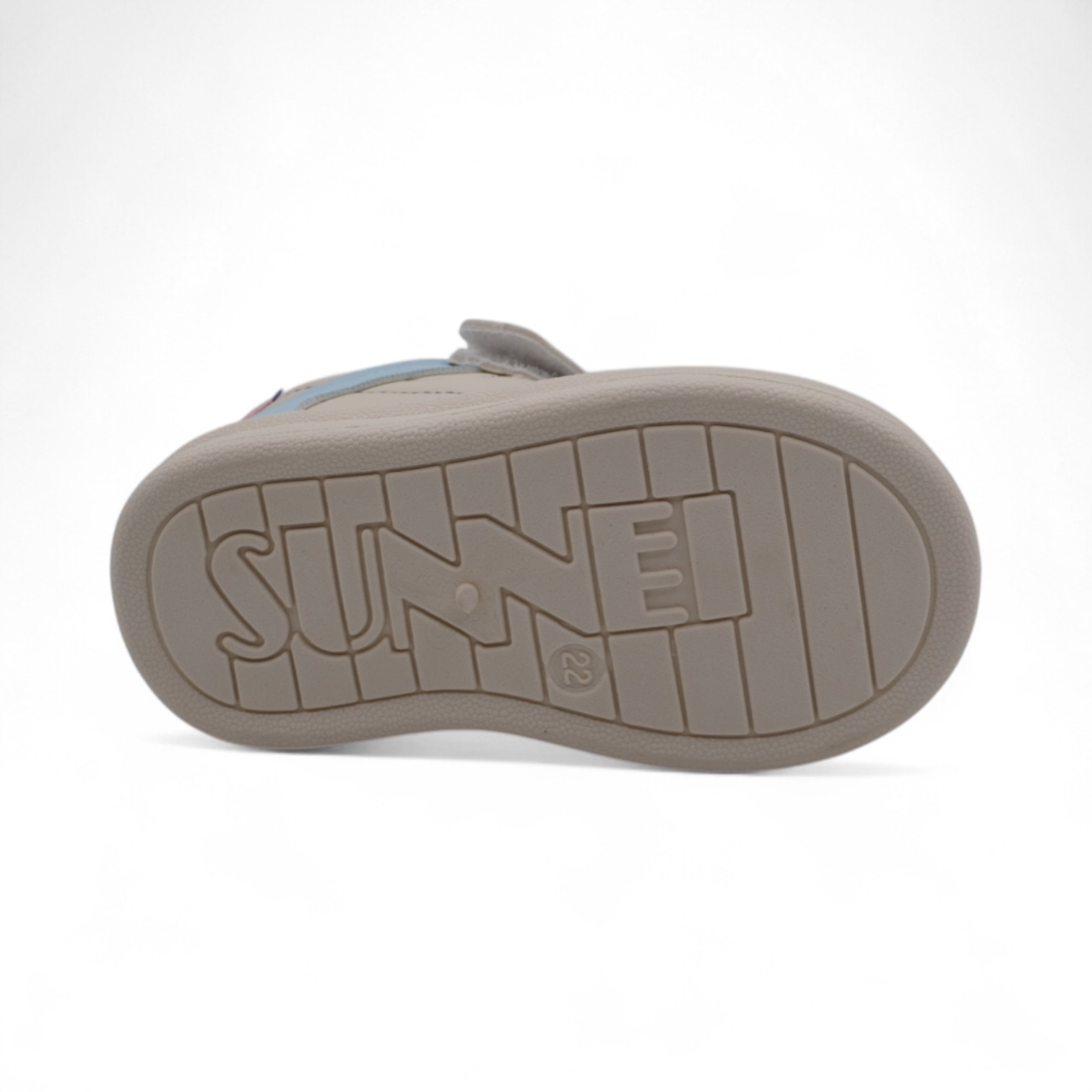 Кроссовки 4263 бежево синие