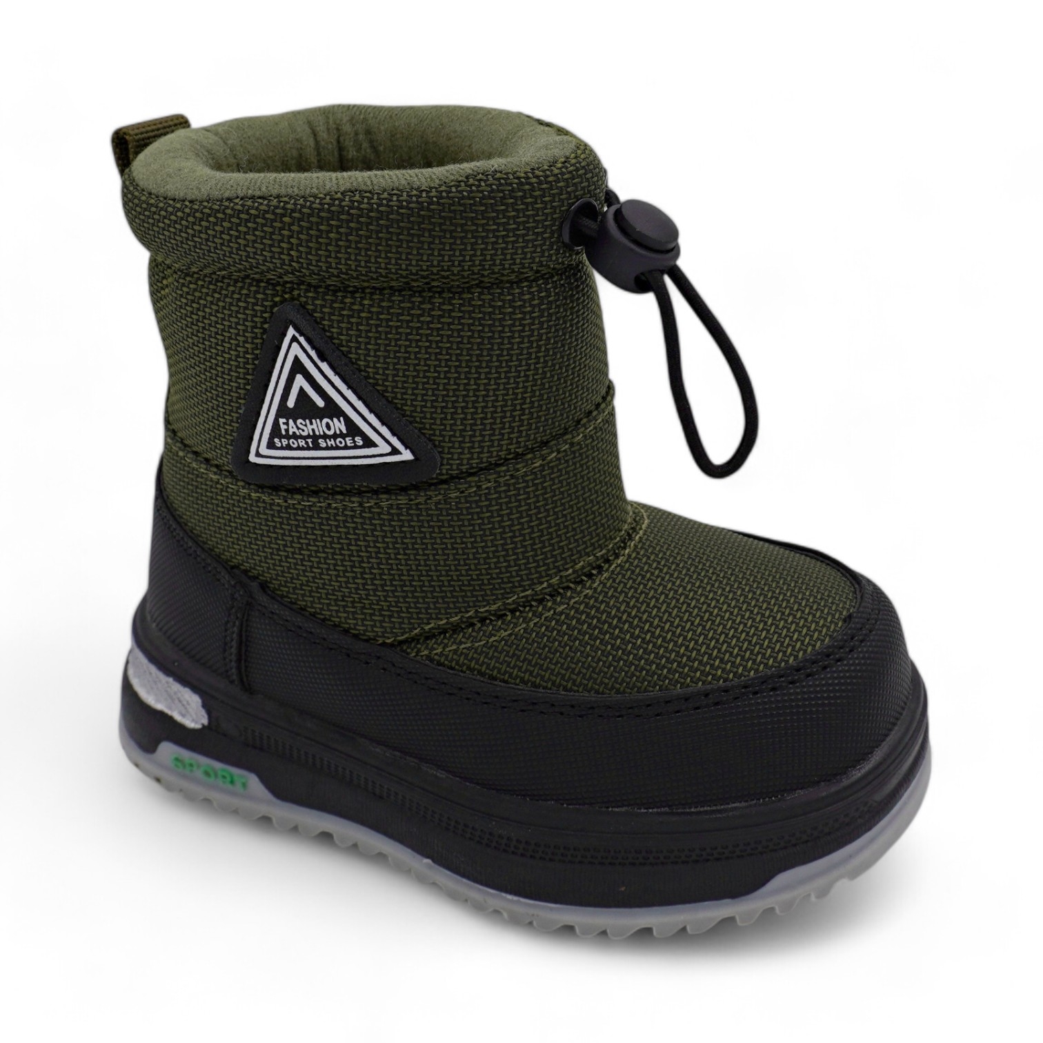 Дутики мембранные на меху ХМ886-1-4 зеленый