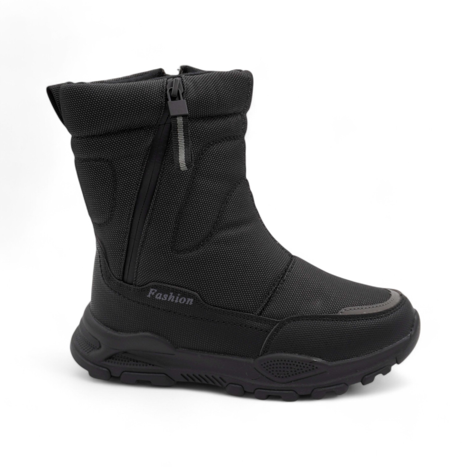 Ботинки мембранные на меху ХМ909-3-2 серый