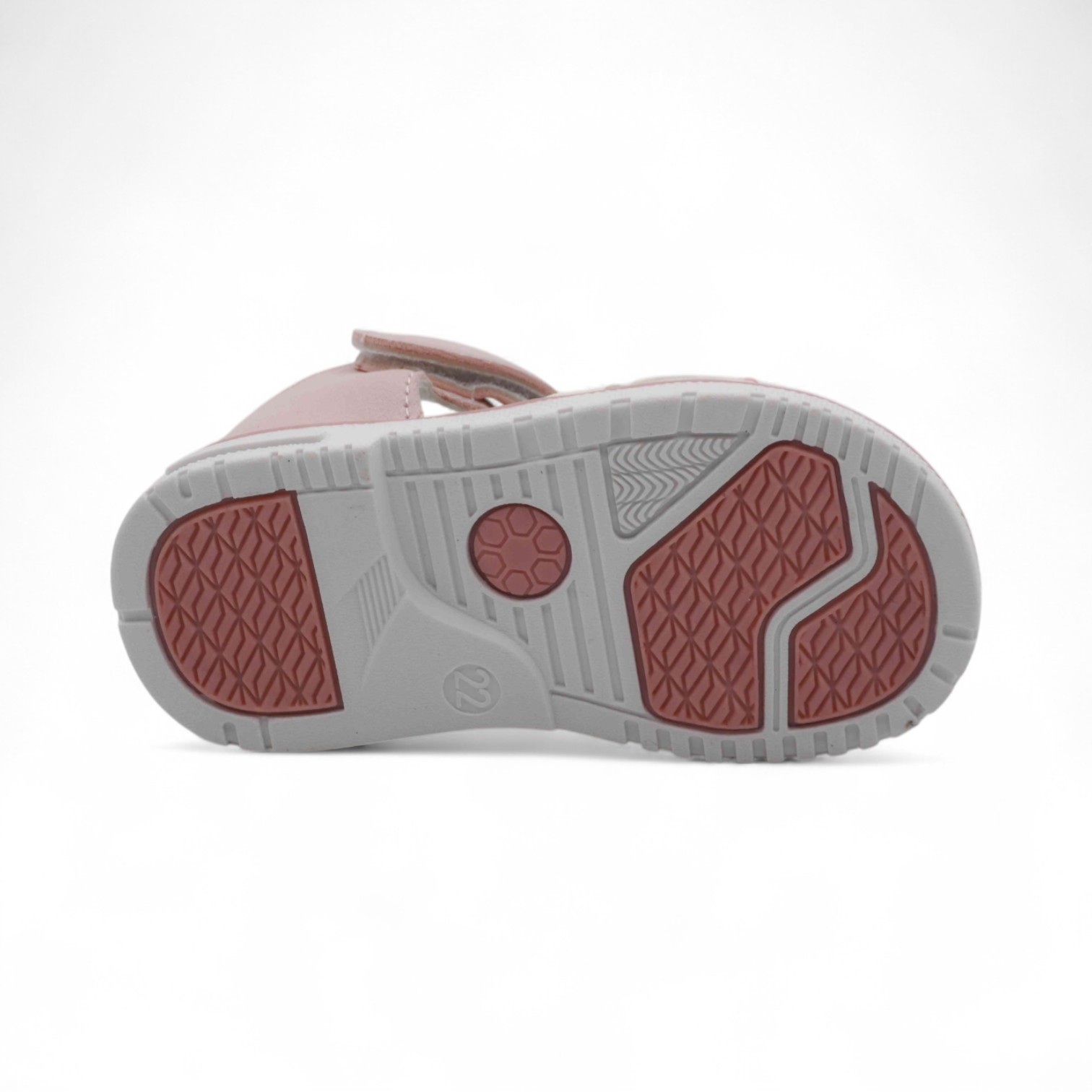 Сандалии детские LC106-2 бело розовые