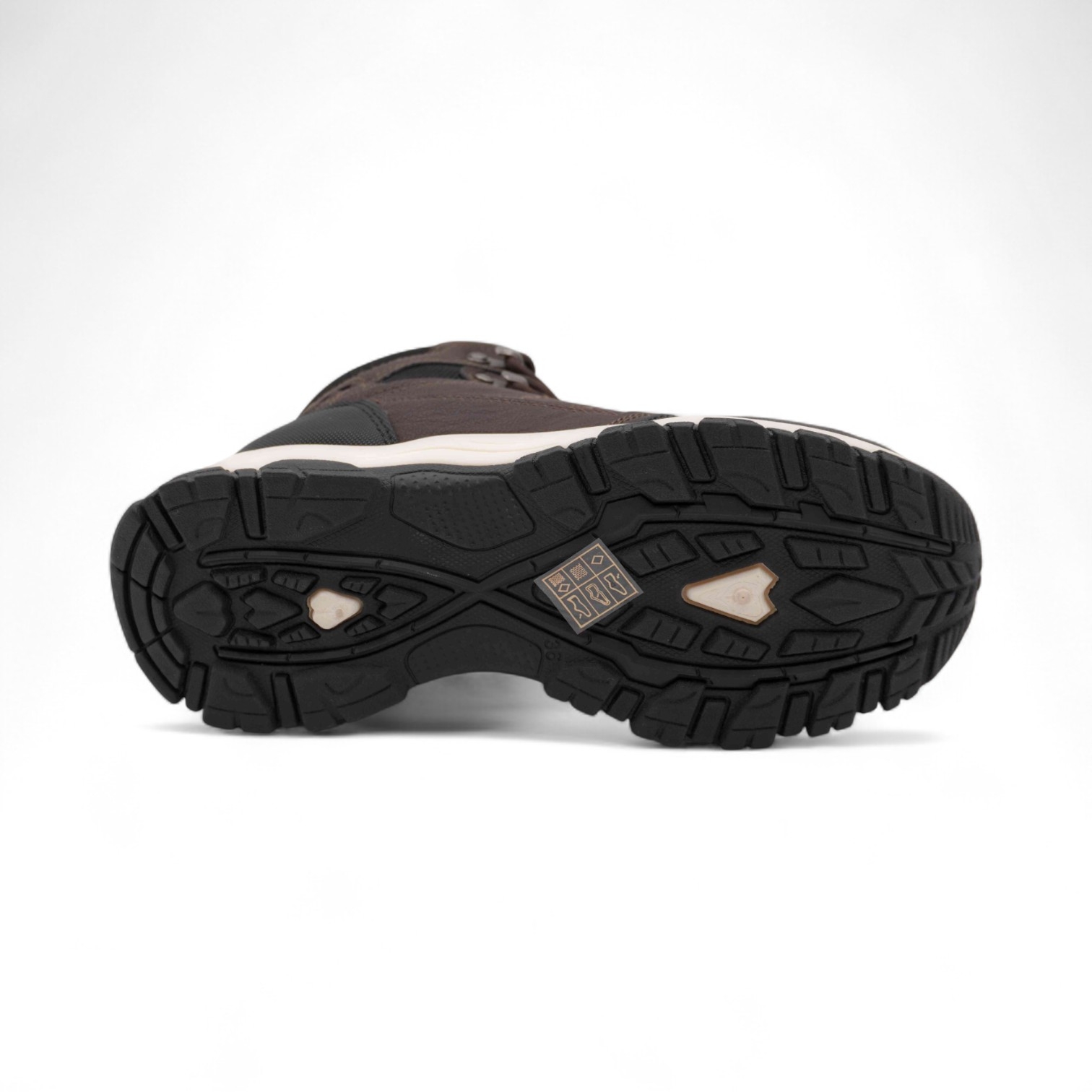 Кроссовки зимние на меху 1922-8 коричневые